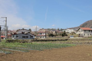 Shimo Yoshida ilçeleri Yamanashi 