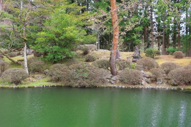 sanbutsu Tapınağı'nda Bahçe