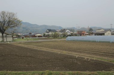 kırsal trenle görünümünü 