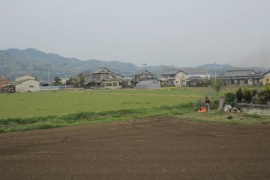 kırsal trenle görünümünü 