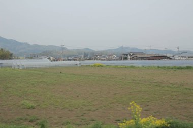 kırsal trenle görünümünü 