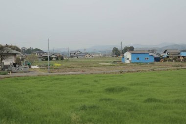 kırsal trenle görünümünü 