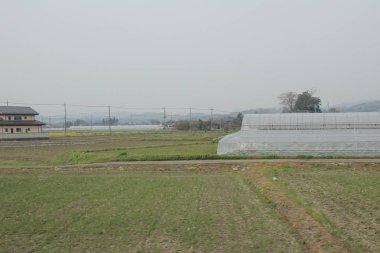 kırsal trenle görünümünü 