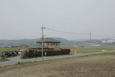 kırsal trenle görünümünü 