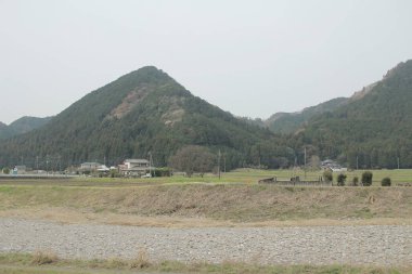 kırsal trenle görünümünü 