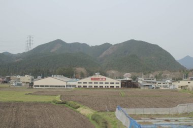 kırsal trenle görünümünü 