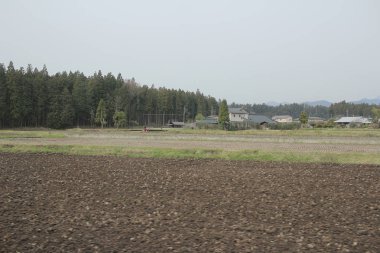 kırsal trenle görünümünü 