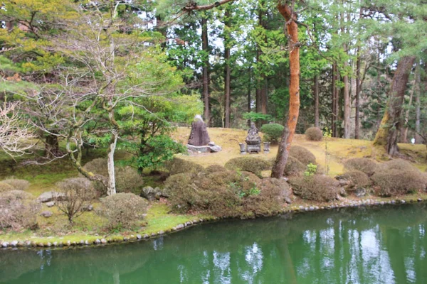 Sanbutsu Tapınağı'nda Bahçe — Stok fotoğraf
