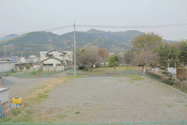 trenle kırsal bir görünümünü 