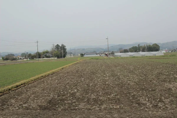 kırsal trenle görünümünü 