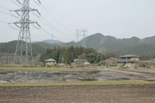 kırsal trenle görünümünü 