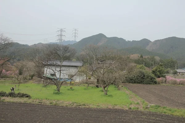 kırsal trenle görünümünü 