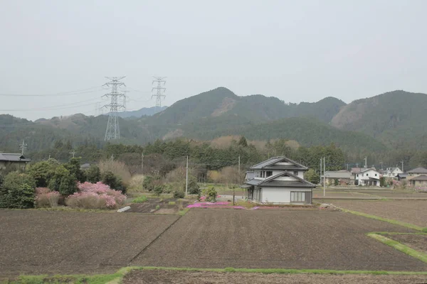 kırsal trenle görünümünü 