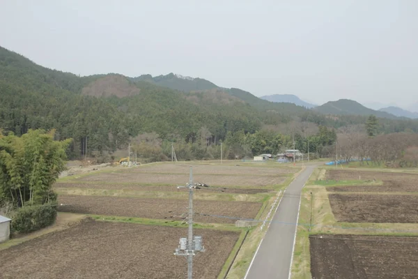 kırsal trenle görünümünü 