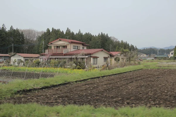 kırsal trenle görünümünü 