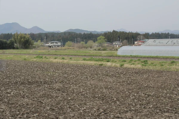 kırsal trenle görünümünü 