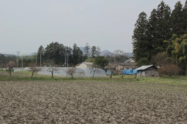 kırsal trenle görünümünü 