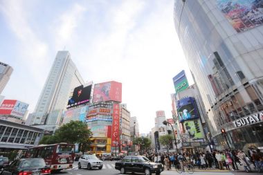  Shibuya, alışveriş bölgesi olduğunu 