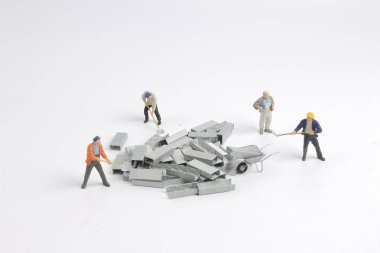 küçük bir rakam alay taşımak demir