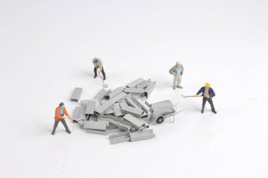 küçük bir rakam alay taşımak demir