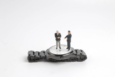 nöbet ayakta iş adamı şekil