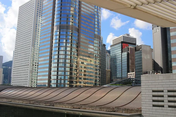 Modern Binası peyzaj hong Kong
