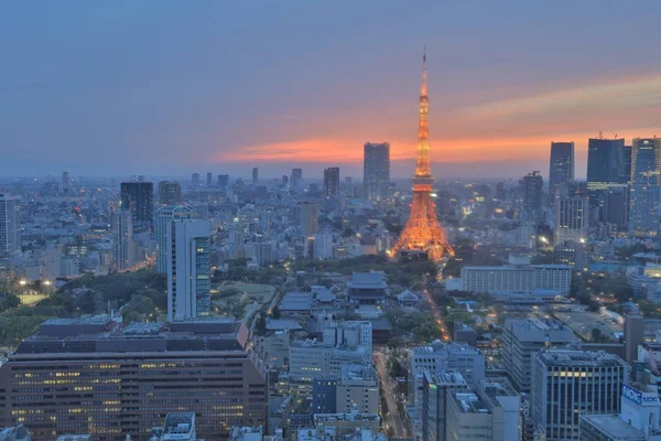 Tokyo cityscape Hamamatsucho Dünya Ticaret Merkezi