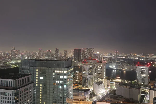 Zuidelijke Tokyo skyline gezien vanaf de World Trade Center — Stockfoto