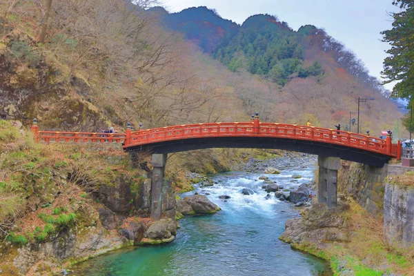 Šinkjó most v nikko, Japonsko — Stock fotografie