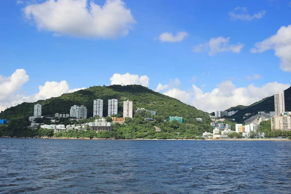 Sandy Bay ve Doğu Lamma kanal — Stok fotoğraf