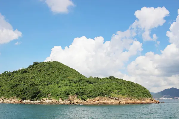 그린 섬 섬 섬 홍콩의 서쪽에 — 스톡 사진