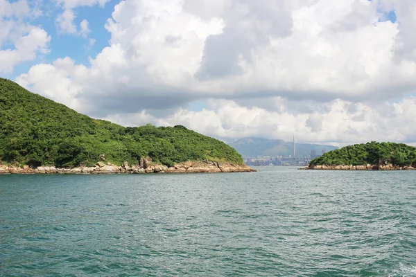Isla de Green Island al oeste de la isla hk — Foto de Stock