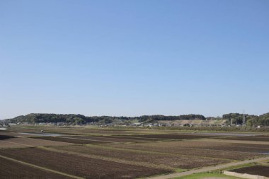  Chiba Japonya, Asya'nın kırsal.