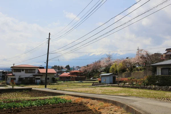 Distritos de Shimo Yoshida en YAMANASHI — Foto de Stock