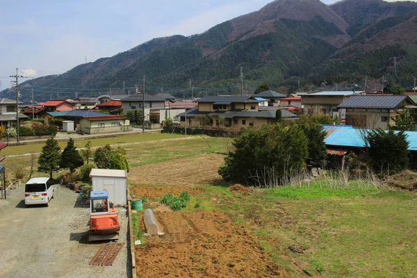 Campo en YAMANASHI en 2016 — Foto de Stock