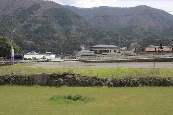 A vidék a Yamanashi, Japán — Stock Fotó