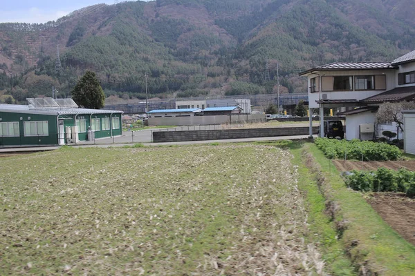 El campo en YAMANASHI, Japón — Foto de Stock