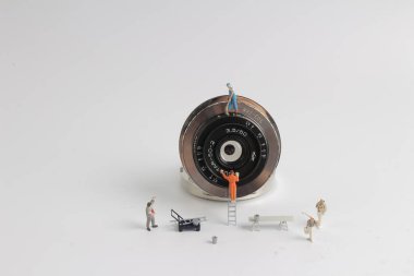 Şekil stand merdiven silmek ve temiz len