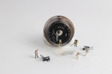 Şekil stand merdiven silmek ve temiz len