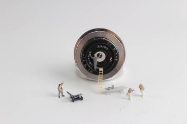 Şekil stand merdiven silmek ve temiz len