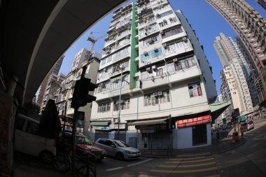 Tong lau eski evde Sham Shui Po 