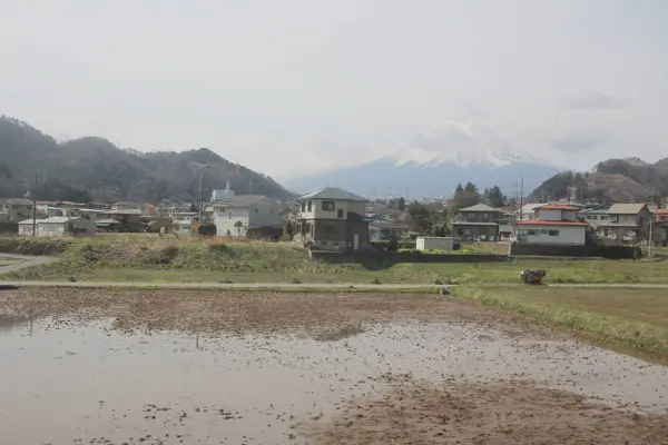 Natura widok wsi w Japonii — Zdjęcie stockowe