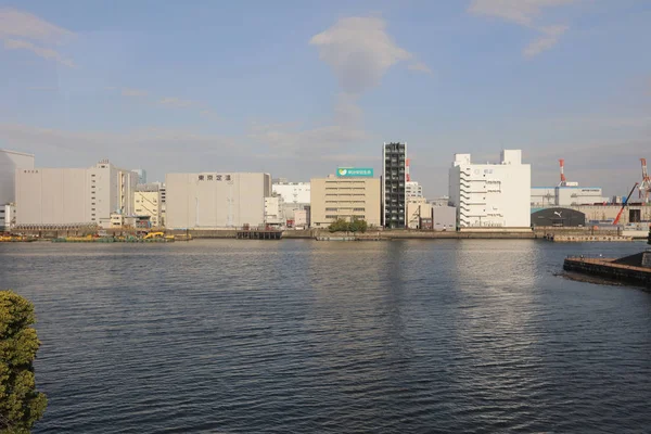 Området av Shinagawa på tokyo, japan — Stockfoto