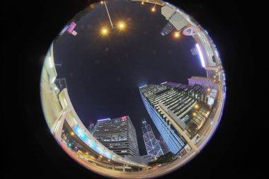 Gece, Connaught Rd orta Hk,