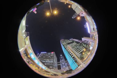 Gece, Connaught Rd orta Hk,