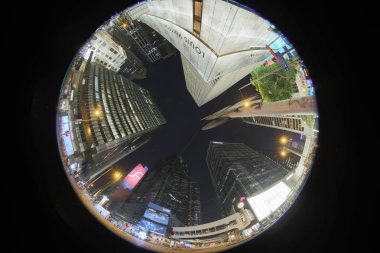 çapraz yolu Des Voeux Rd Merkezi, hk