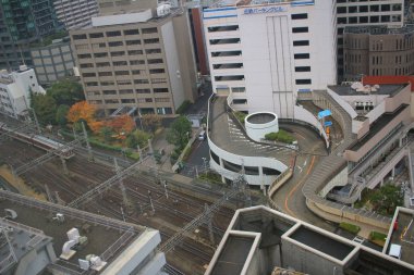 Yükseklik görünümü tennoji bölgesinin