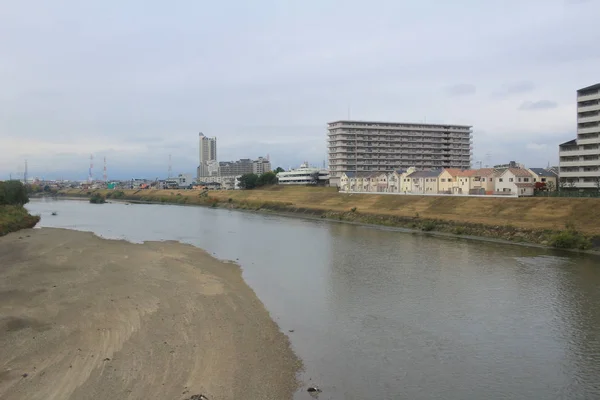 Vista da janela Airport Express HARUKA, osaka — Fotografia de Stock