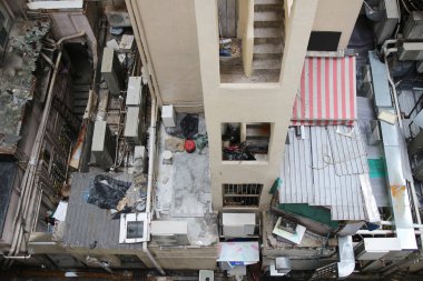 Tong lau at hong kong Wan Chai
