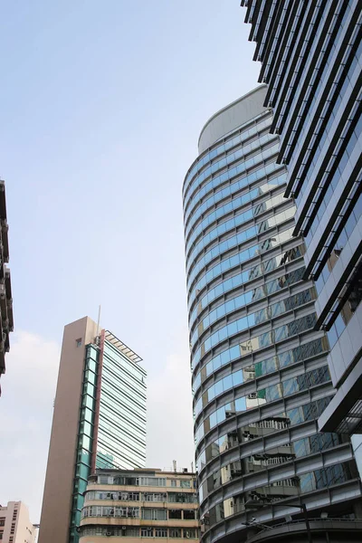 Vista sulla città di Hennessy Road da CWB a Wan Chai — Foto Stock